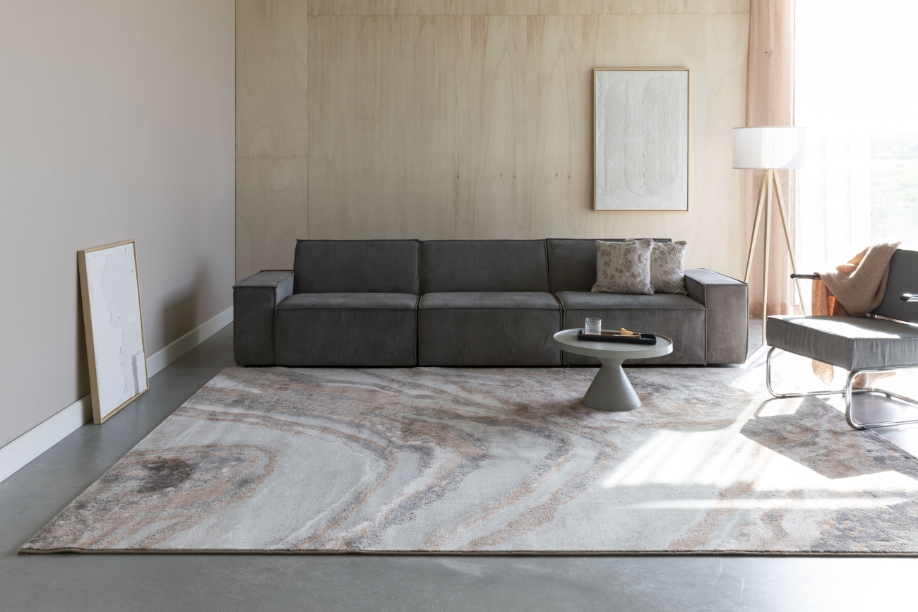 Tappeto 'Solar' 200x290cm - Marrone