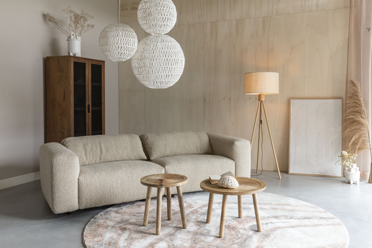 Tappeto 'Solar' 240cm - Grigio/Marrone