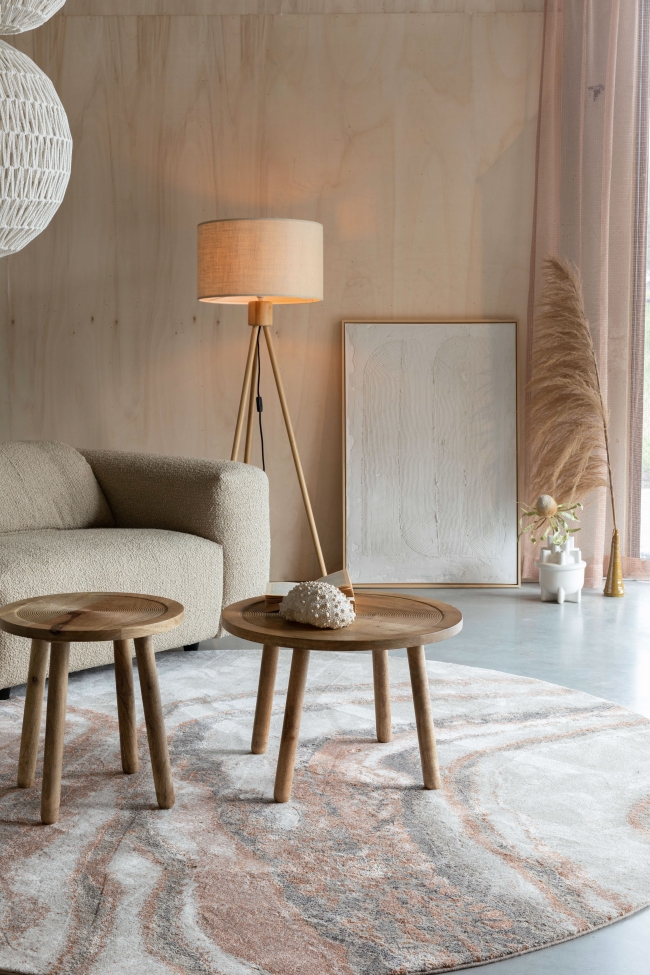 Tappeto 'Solar' 240cm - Grigio/Marrone