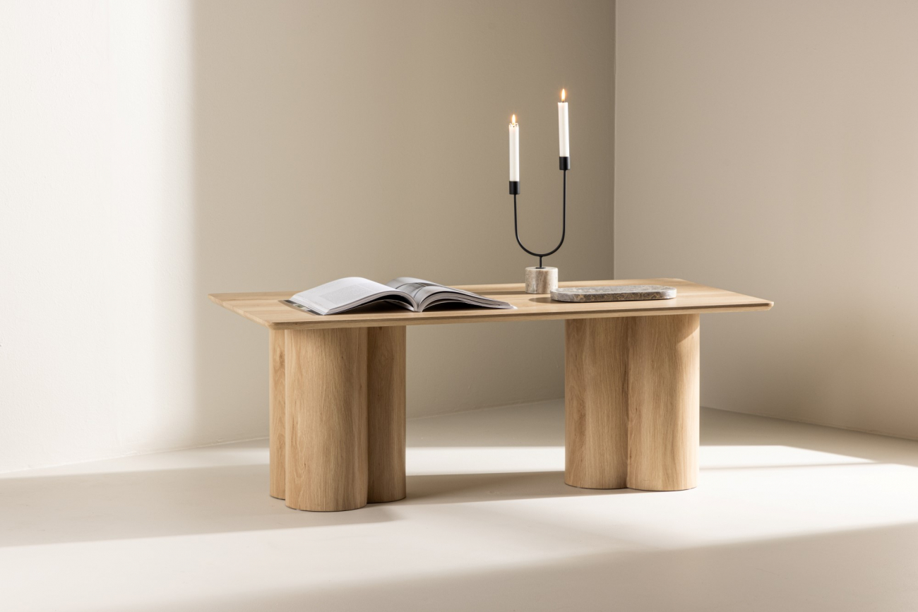 Tavolino da caffè 'Positano' - Naturale