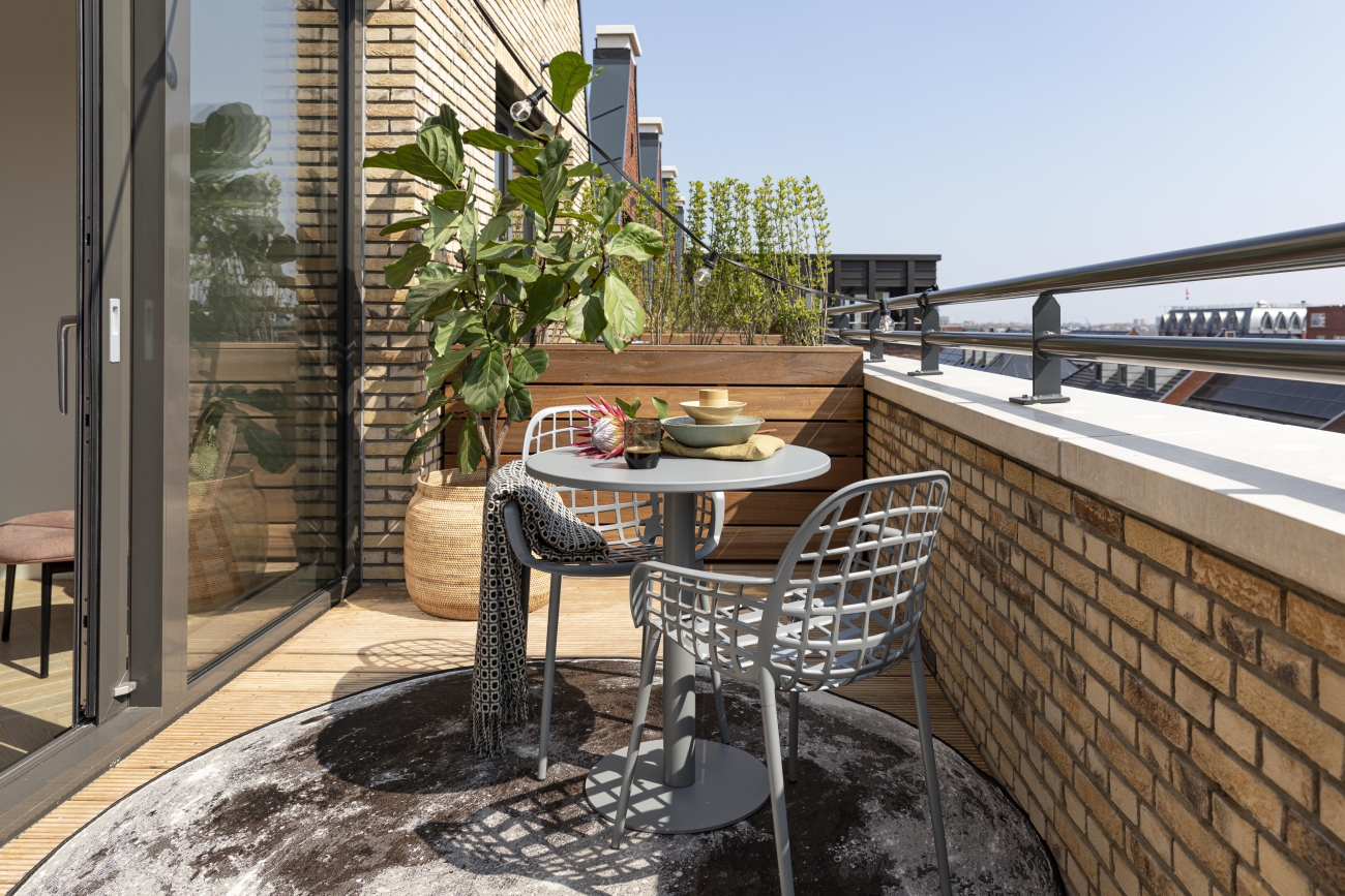 Tappeto 'Moon Outdoor' 280cm - Grigio