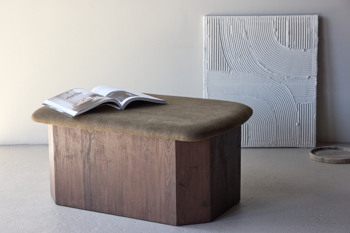 Panca 'Holte' - Marrone