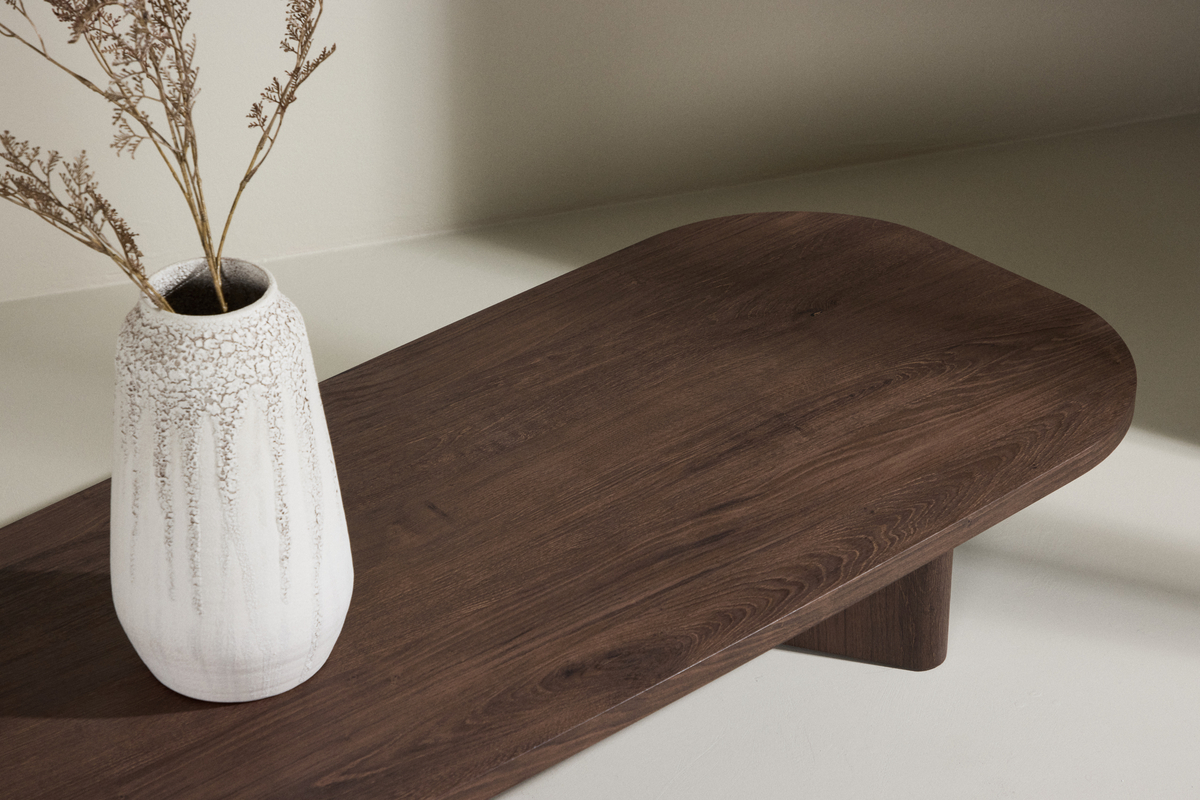 Tavolino 'Haga' 180x55cm - Microfibra