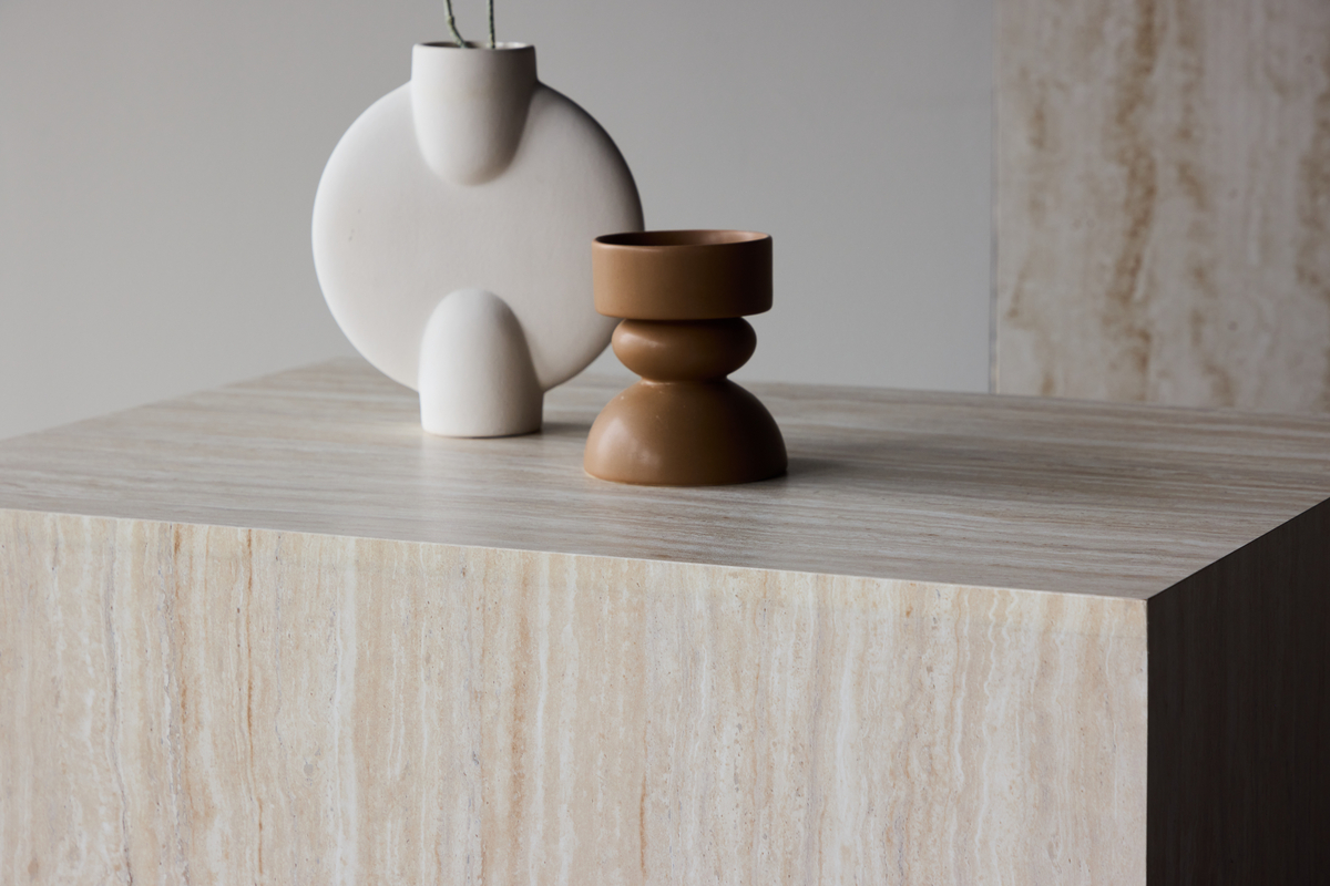 Tavolino 'Myrsjö' 80x60cm - Beige