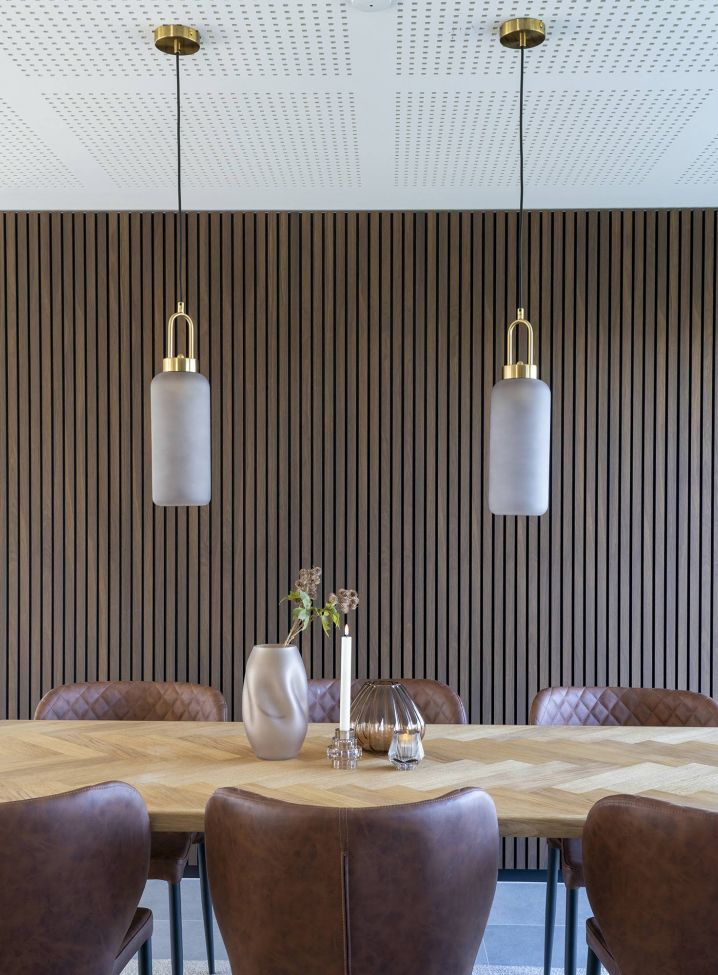 Lampada da soffitto 'Sundsvall' Cilindro - Ottone