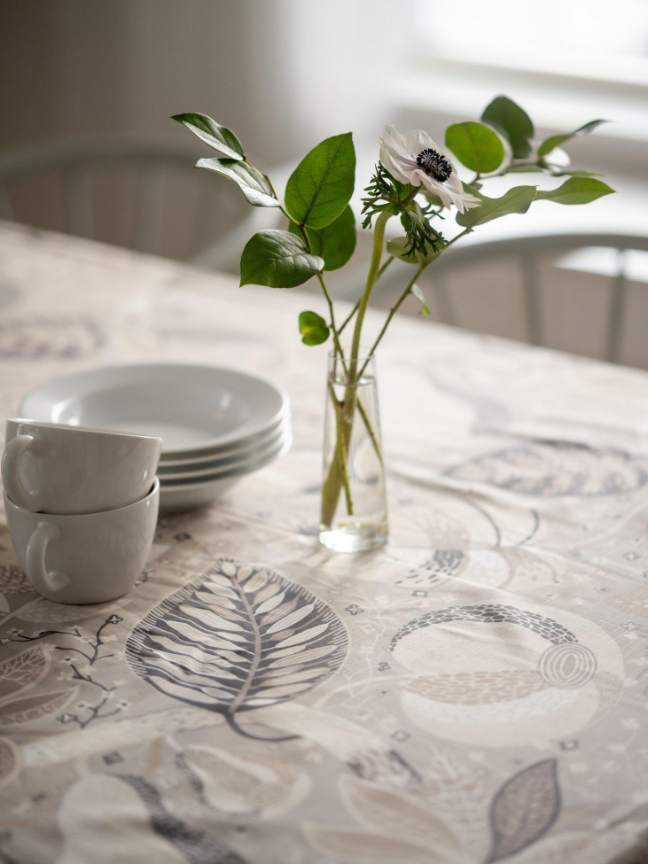 Tovaglia 'A&E' 140x280 - Beige