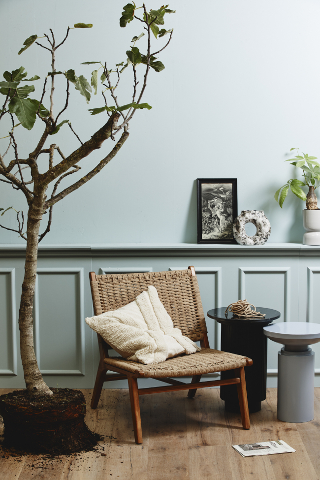 Tavolino 'Erie' Rotondo 40cm - Marmo Nero