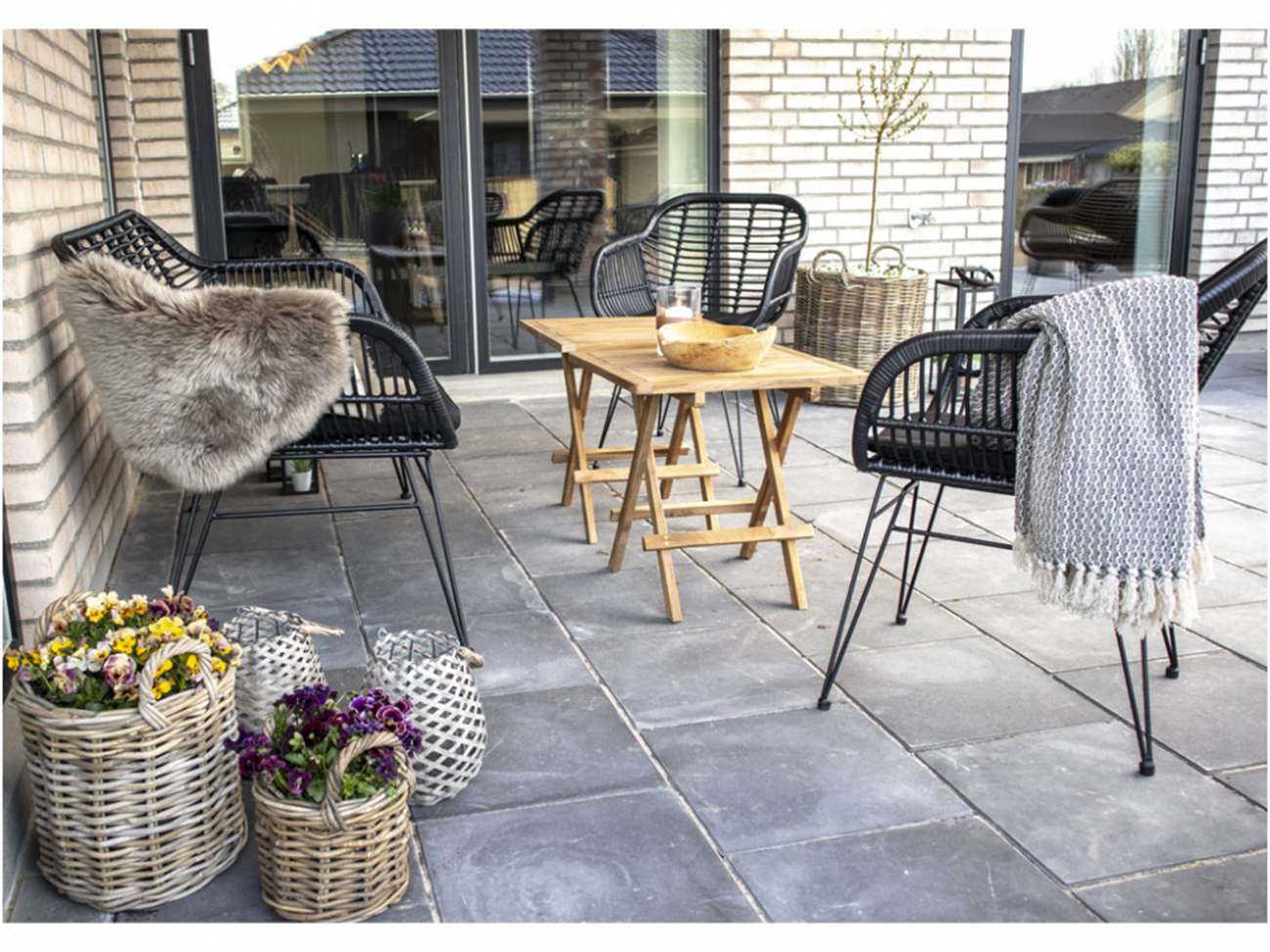 Divano 'Trieste' - Nero