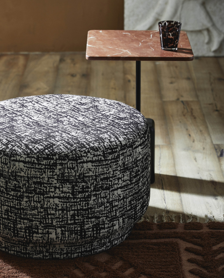 Puff 'Bomu' - Nero/Bianco