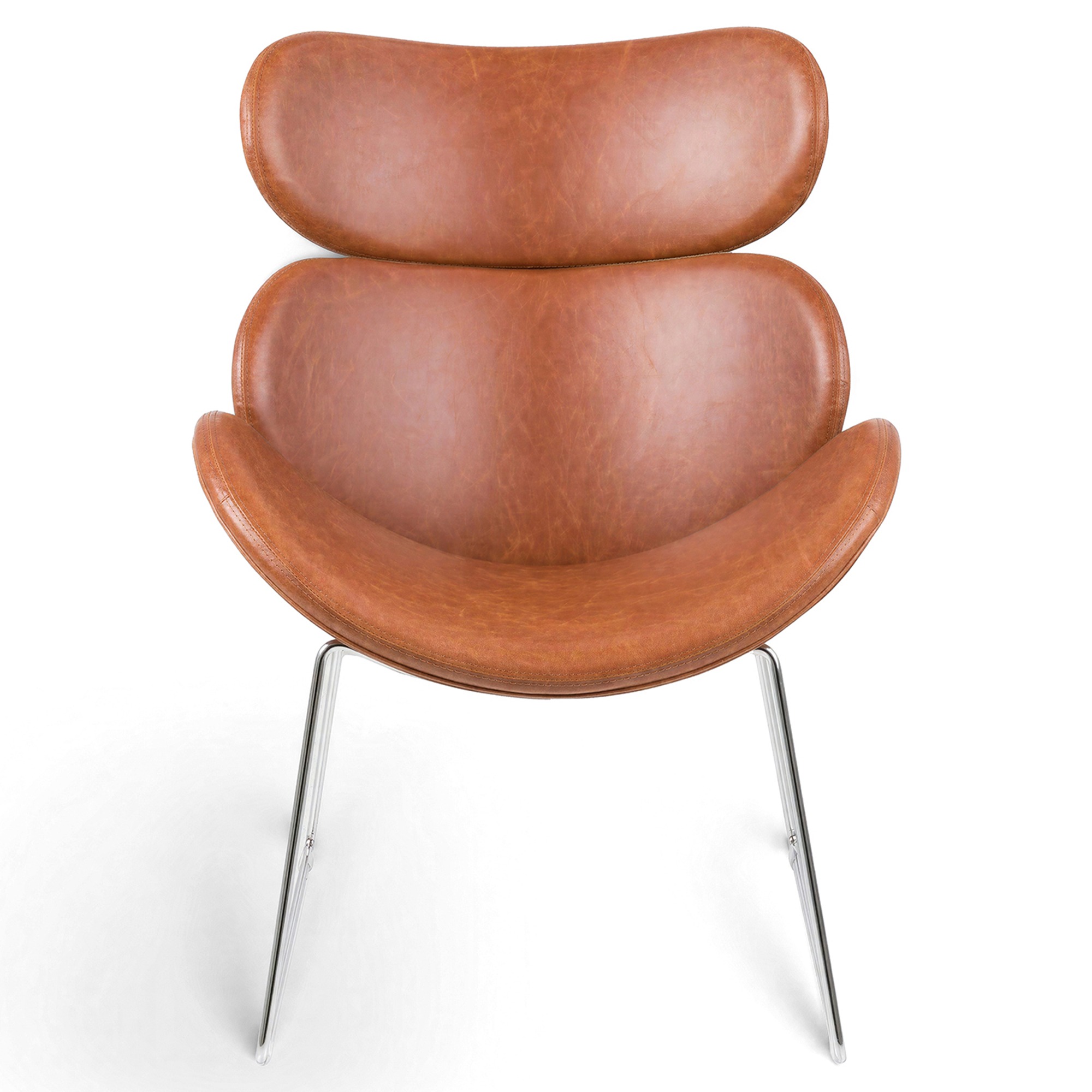 Poltrona 'Hushum' 85cm - Marrone