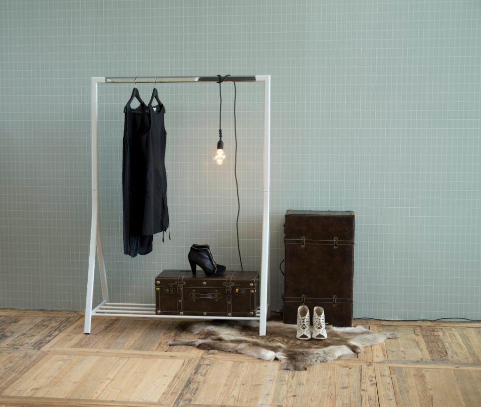 Stendibiancheria 'Alzira' - Bianco