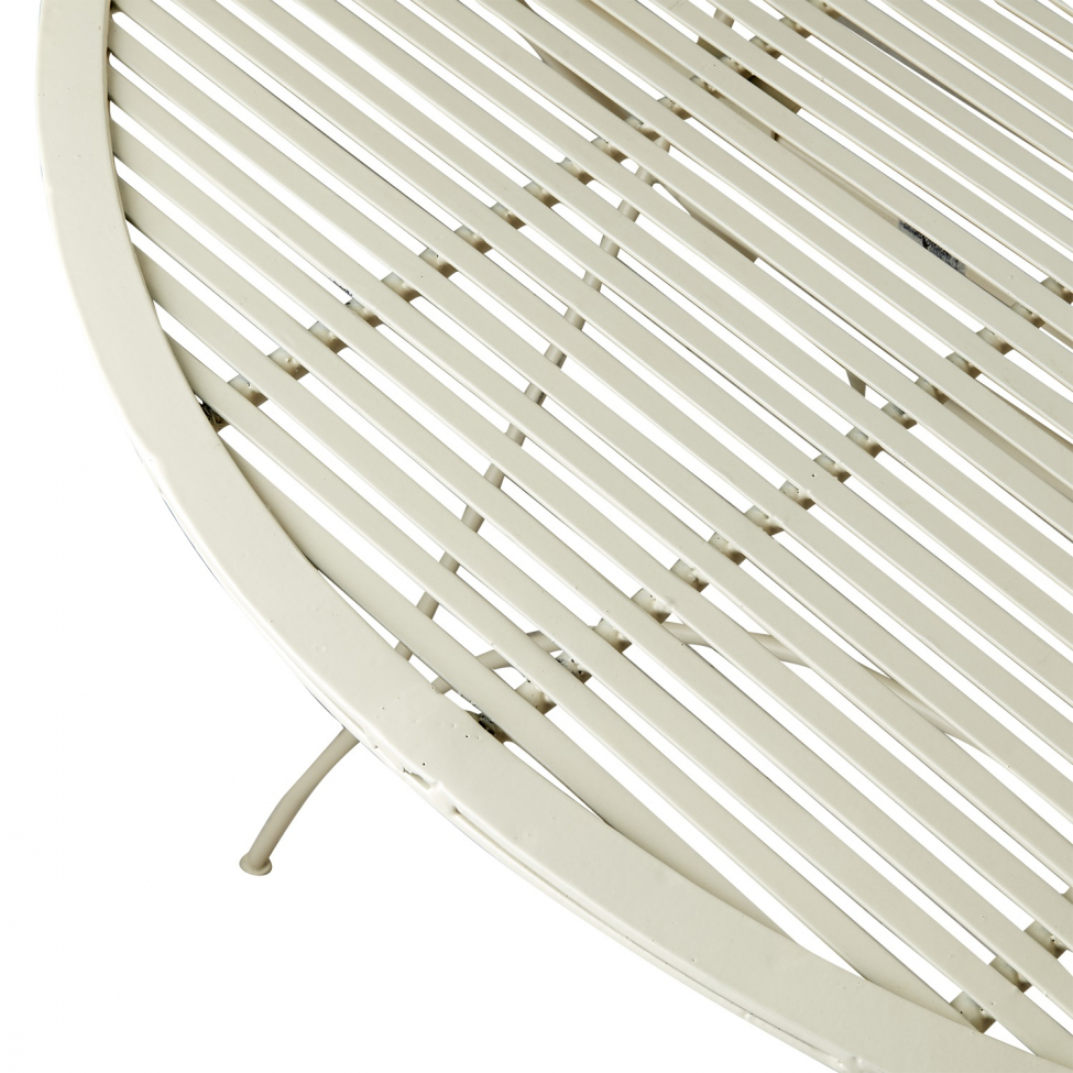 Tavolo 'Visby' Rotondo 100cm - Bianco