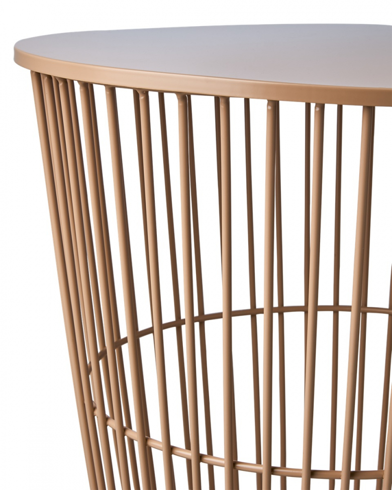 Tavolino/cestino 'Marstrand' rotondo 40cm - Pesca