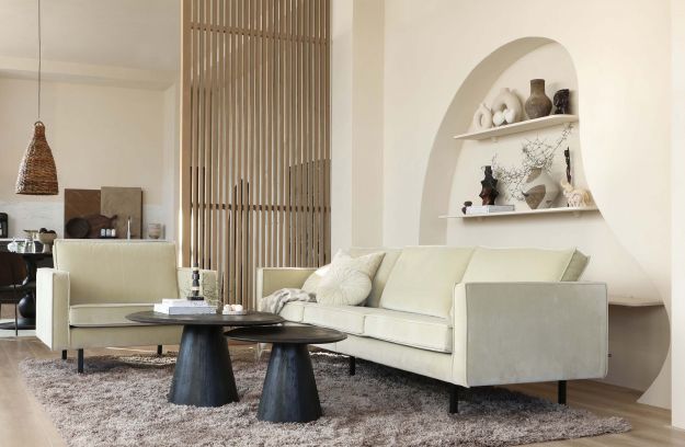 Tavolino 'Posture' Rotondo 120cm - Nero