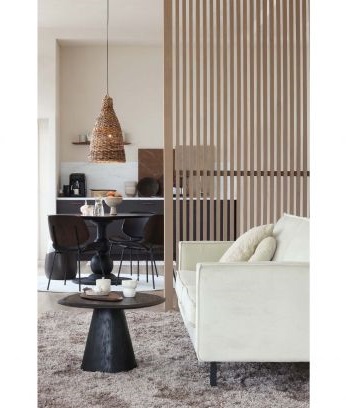 Tavolino 'Posture' Rotondo 70cm - Nero