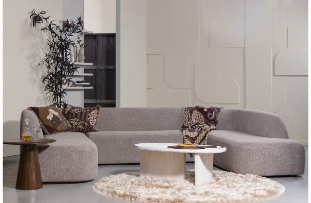 Tavolino 'Posture' Rotondo 60cm - Noce