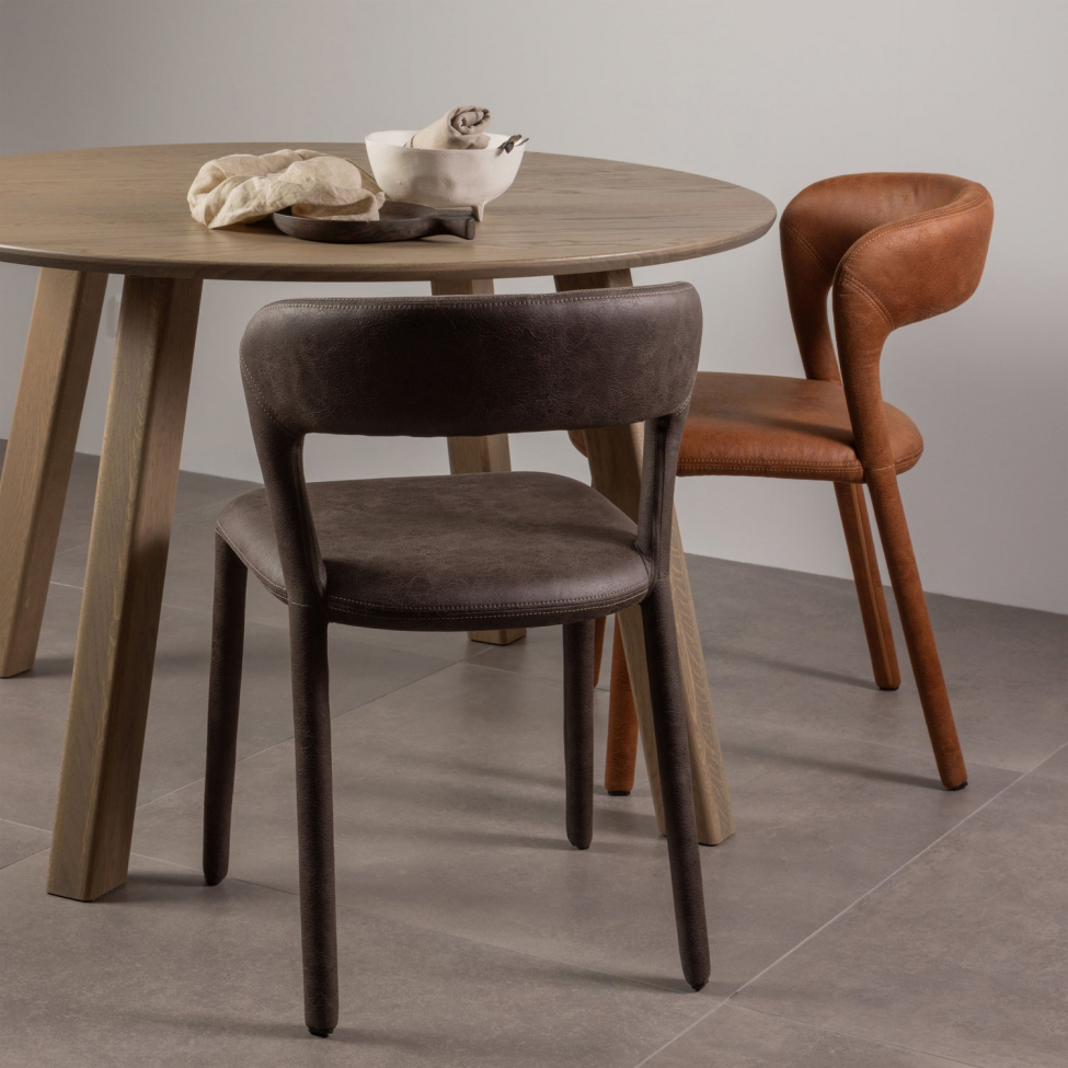 Sedia 'Noble' - Grigio Scuro