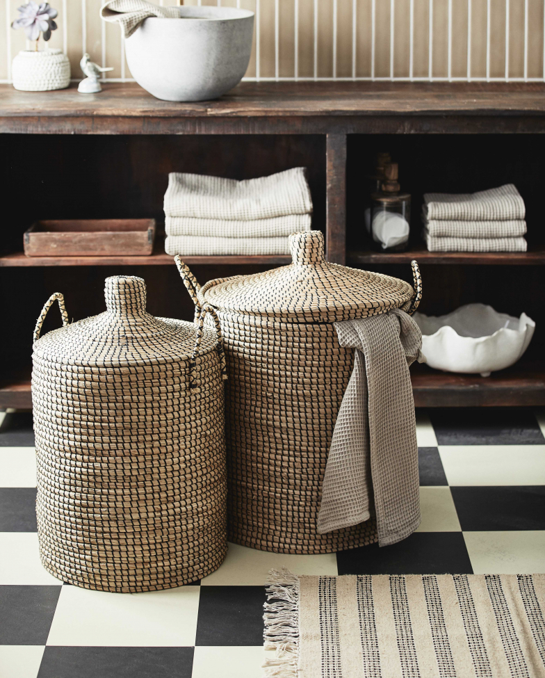 Set di 2 Ceste 'Laudy' - Naturale