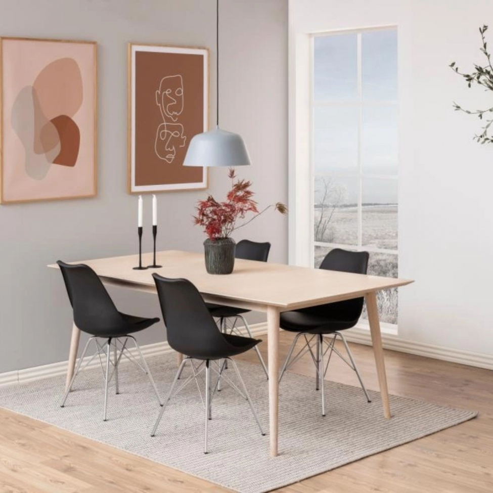 Sedia 'Eris' - Nero/Argento