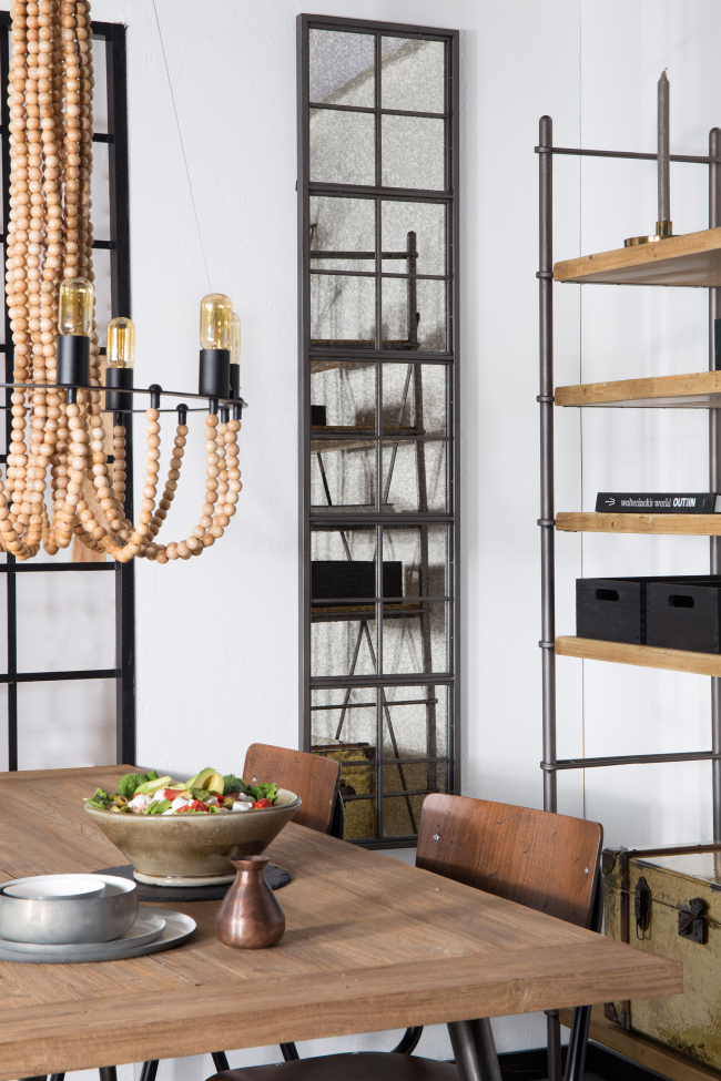 Specchio Vintage Window - Ferro