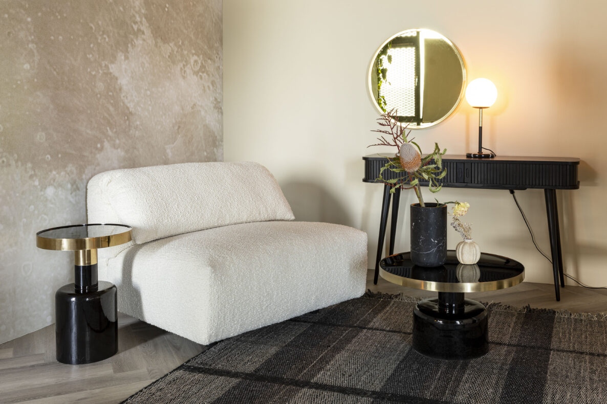 Specchio 'Bandit' Rotondo 60cm - Rame