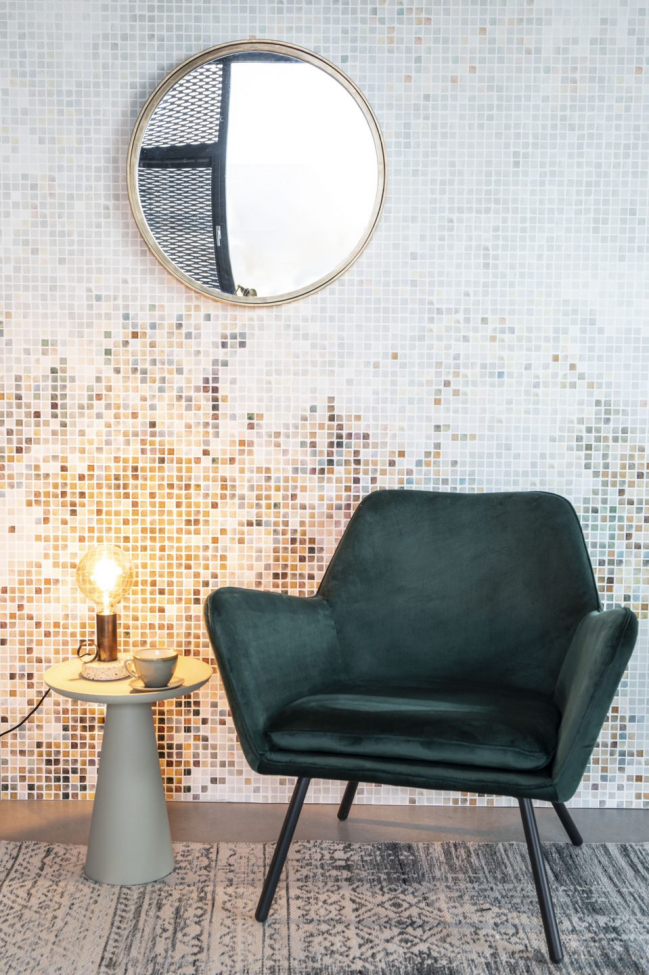 Specchio 'Matz' - Rotondo Antico