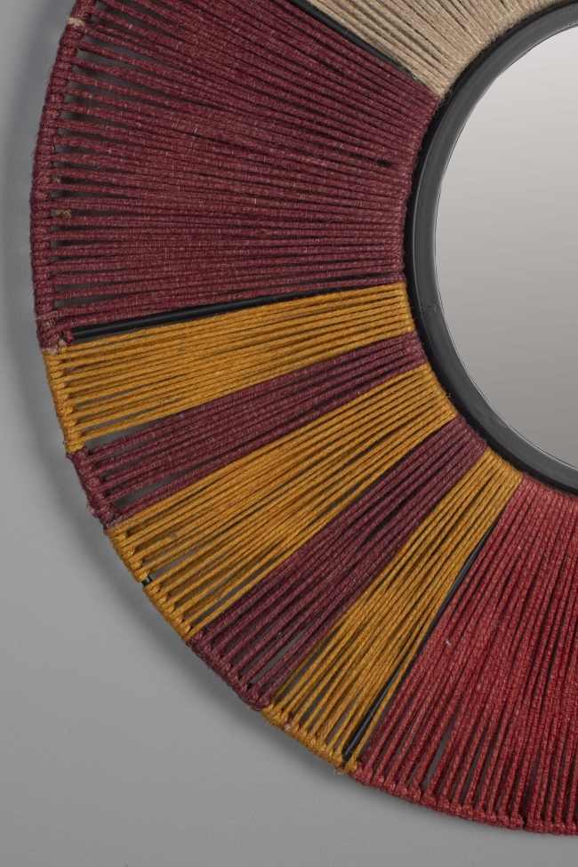 Specchio `Surya Rope´ L - Multicolore