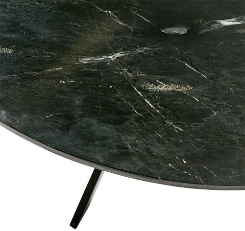 Tavolo 'Milan' Rotondo 120cm - Nero