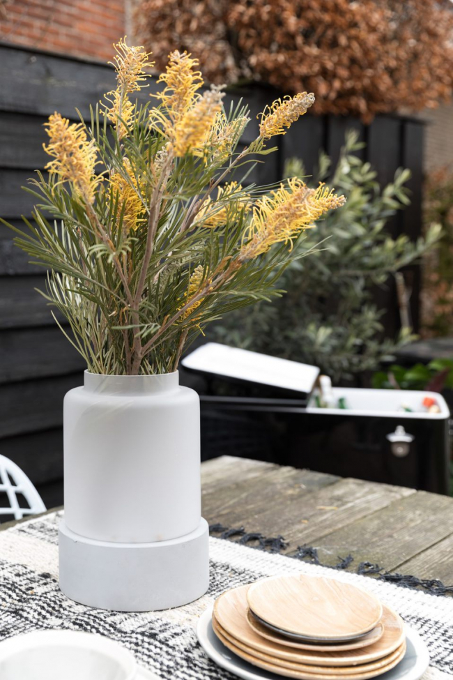 Vaso 'Reina' L - Pietra