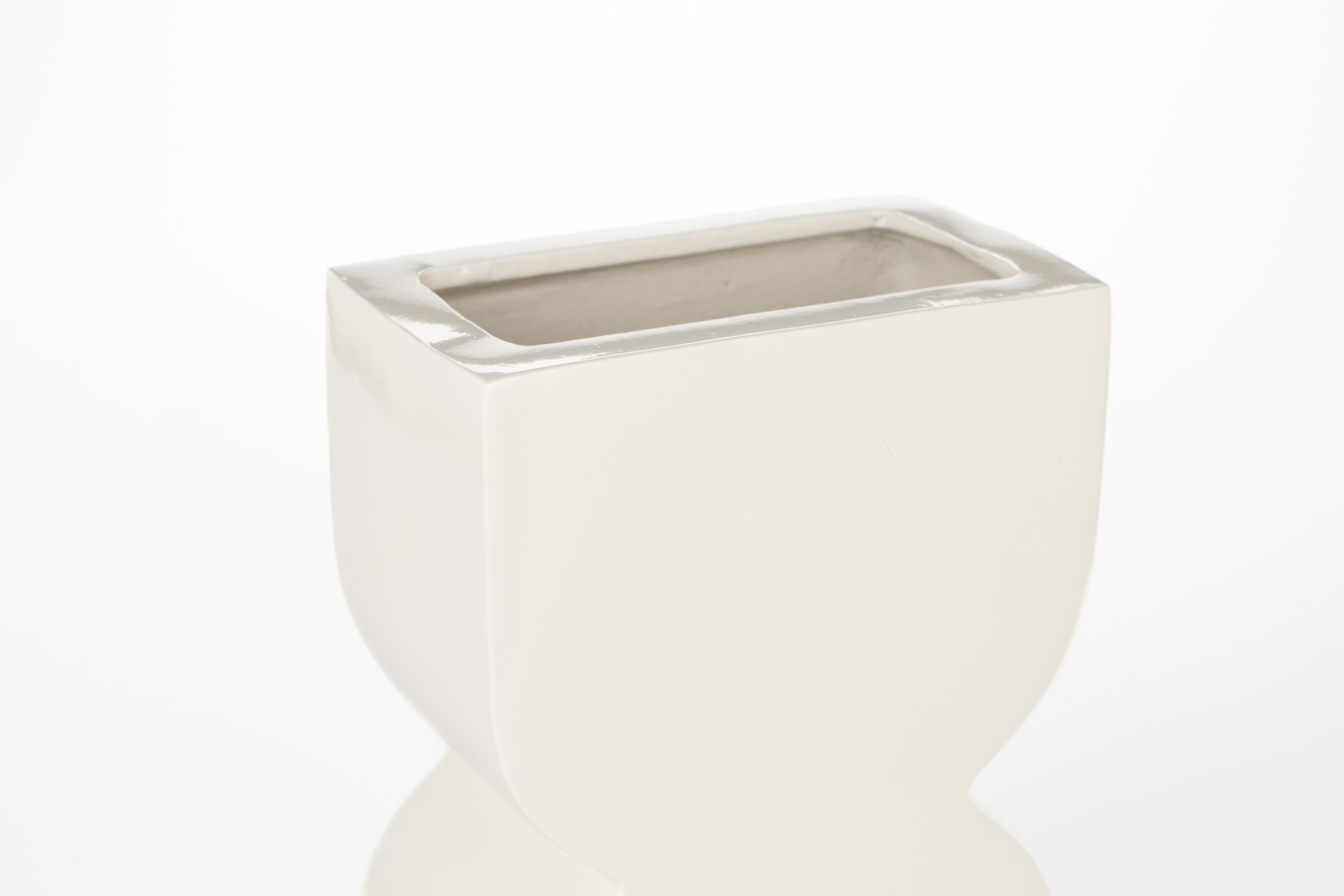 Vaso Cones S 'Shiny Beige' - Beige