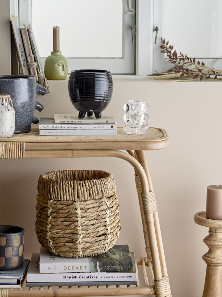 Tavolino 'Thenna' - Naturale/Rattan