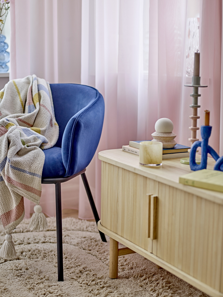 Sedia da pranzo 'Cortone' - Blu