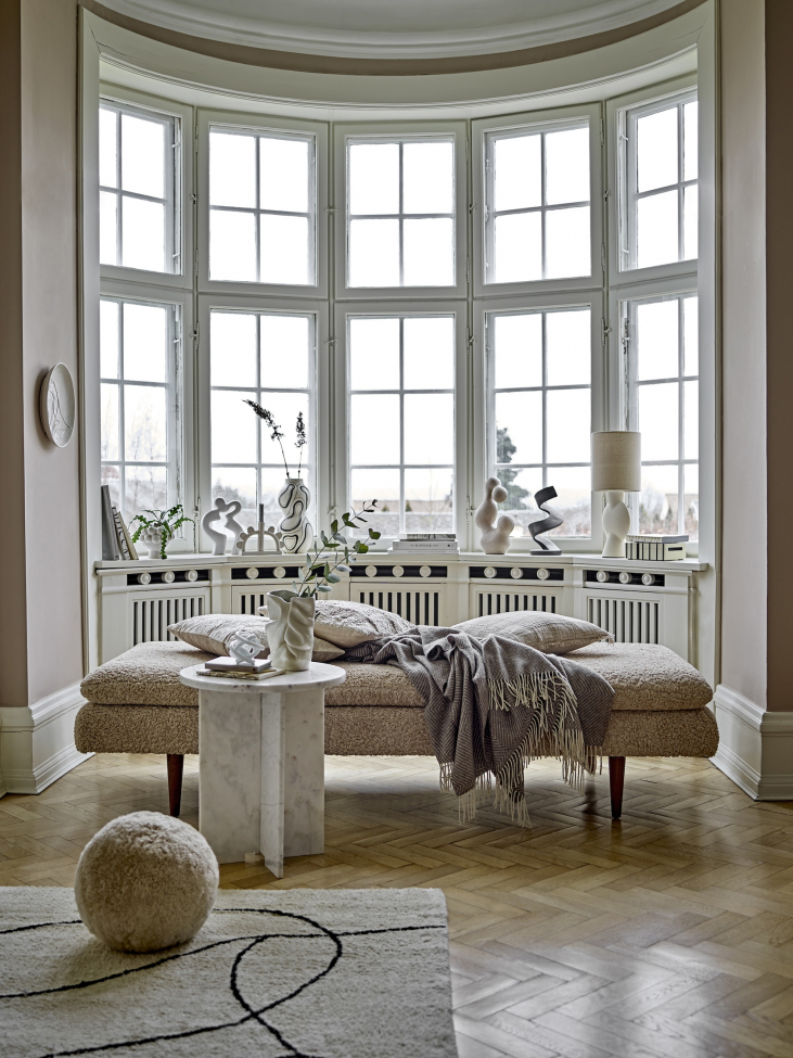 Letto giorno 'Pione' - Naturale