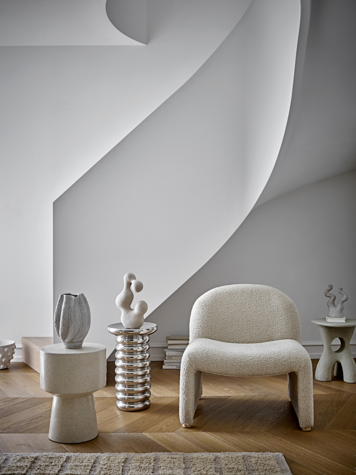 Poltrona 'Neel' - Naturale