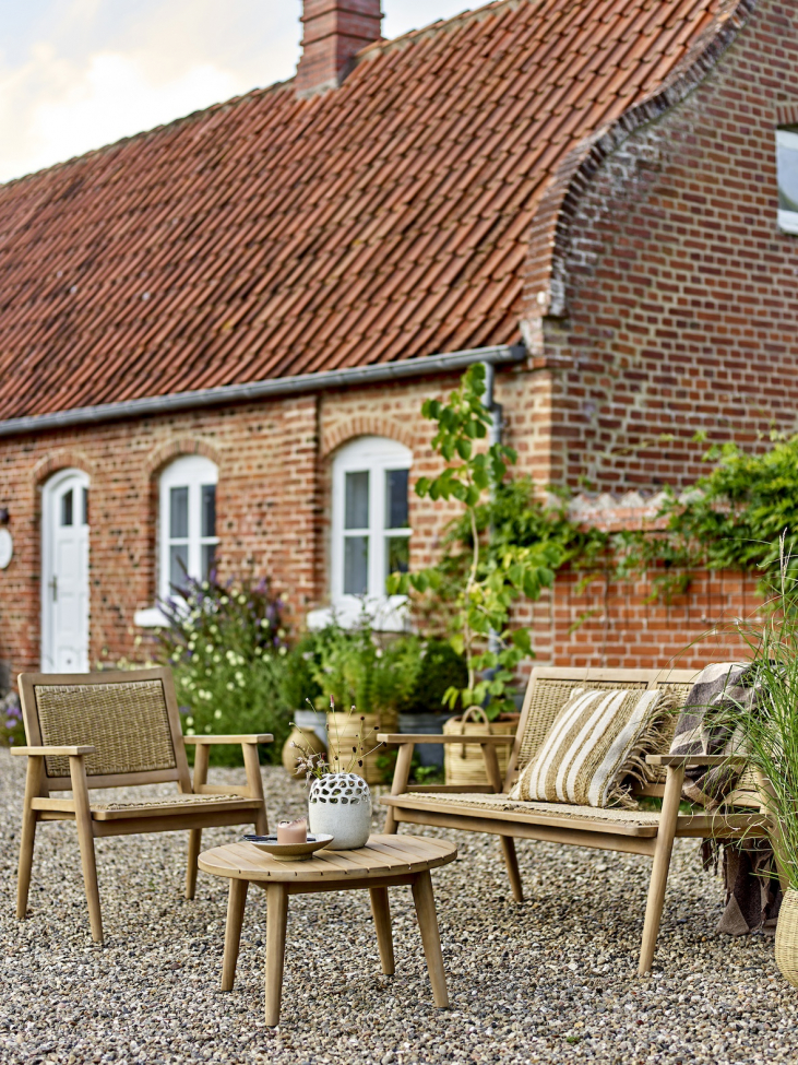 Tavolino da caffè 'Sorrento' - Naturale