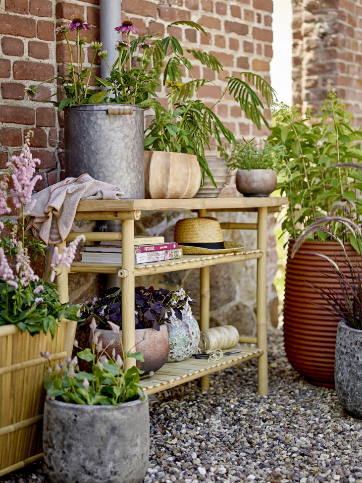 Tavolino 'Sole' - Naturale/Bamboo