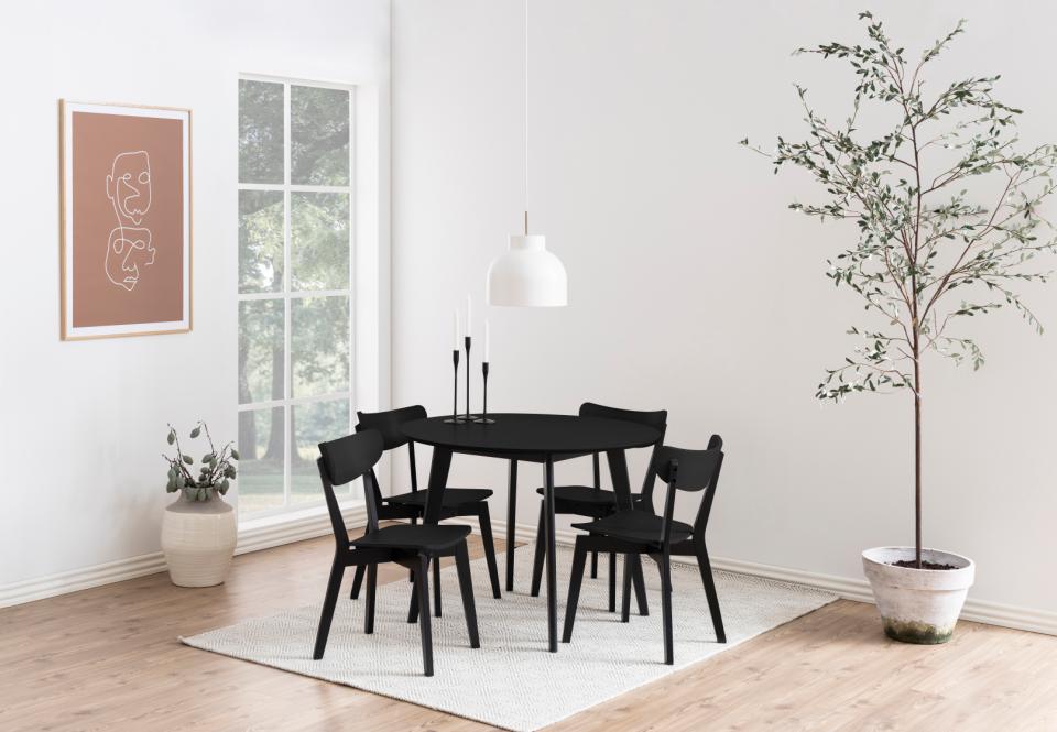 Tavolo da pranzo 'Ärsjö' Rotondo 105cm - Nero