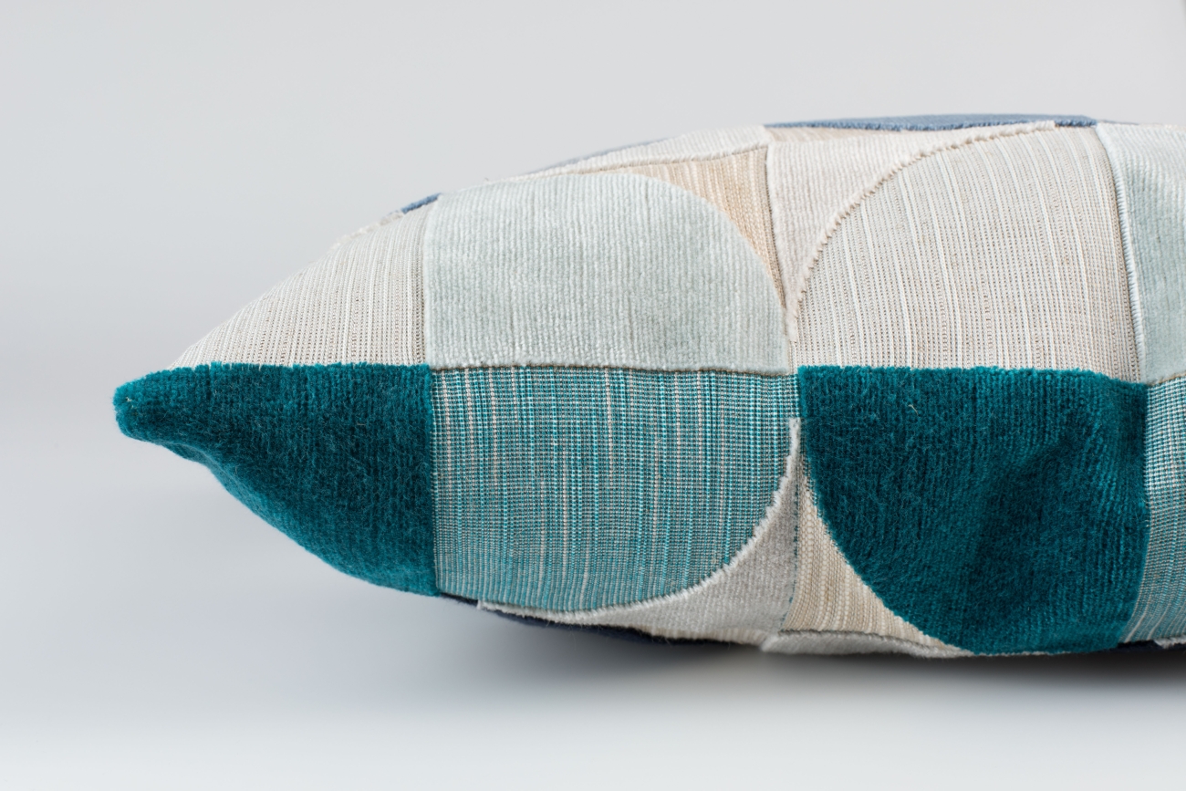 Fodera per cuscino 'Club' - Blu