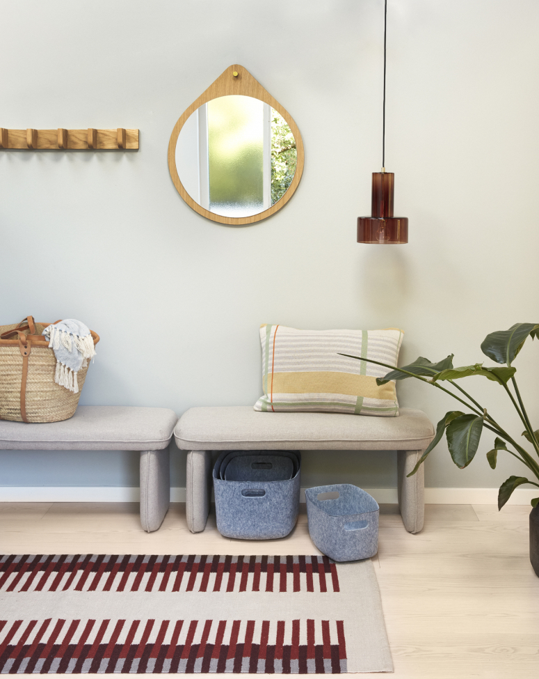 Appendiabiti 5 'Nomade' - Rovere