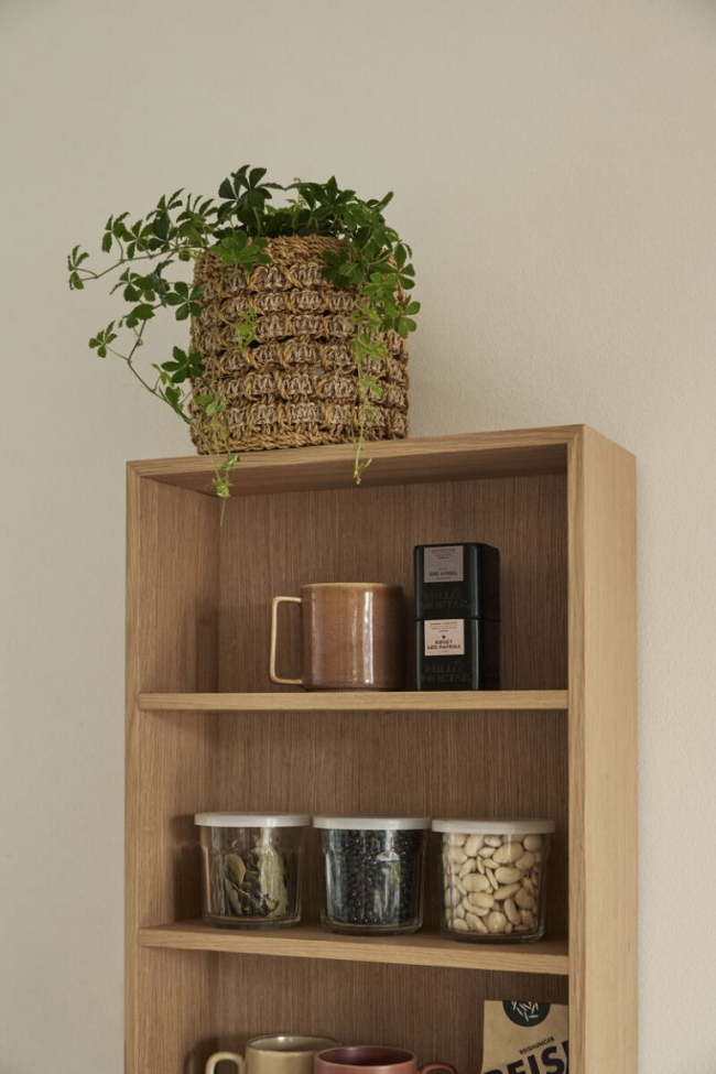 Libreria 'Kappu' - Naturale