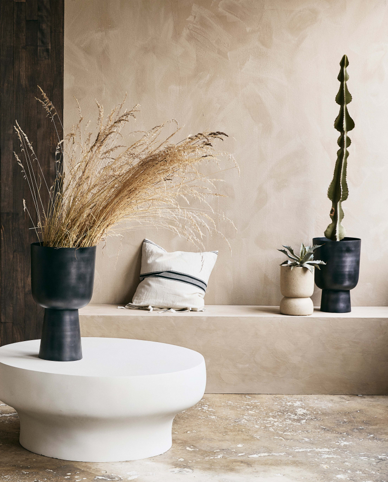 Vaso 'Galoa' L - Nero