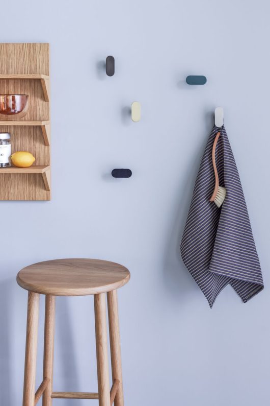 Sgabello 'Nordic' - Rovere