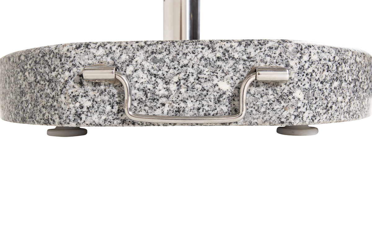 Pietra per ombrellone 'Falkenberg' Rotonda - Grigia