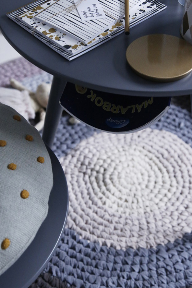 Tavolino da caffè 'Copenhagen' 2 pezzi - Grigia