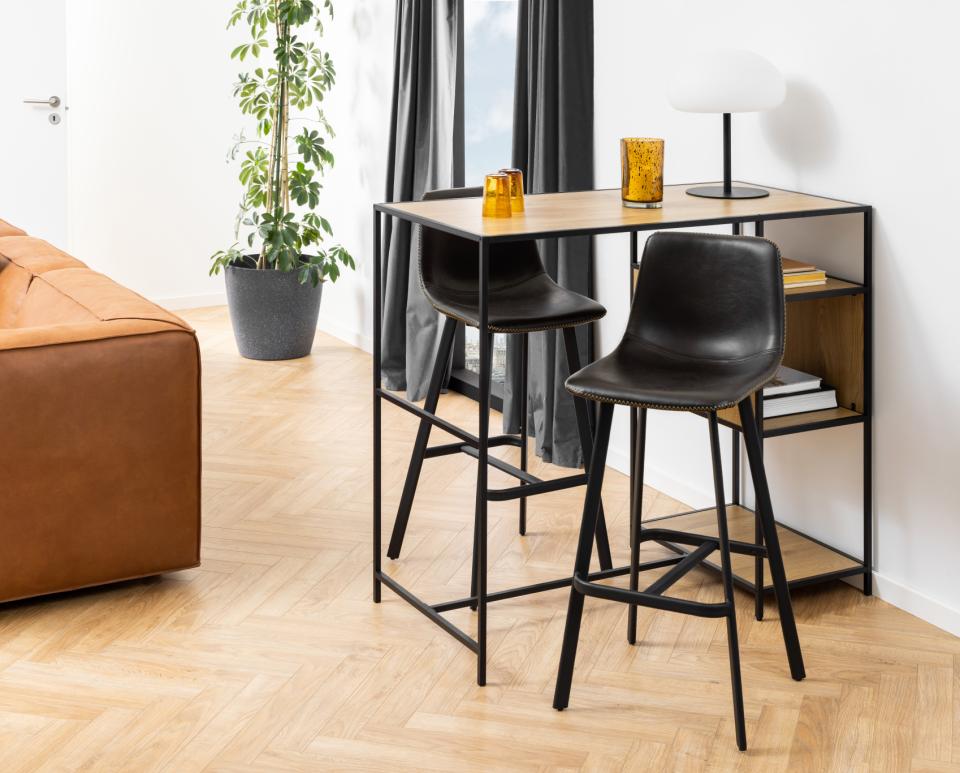 Sgabello 'Tärnsjö' - Nero