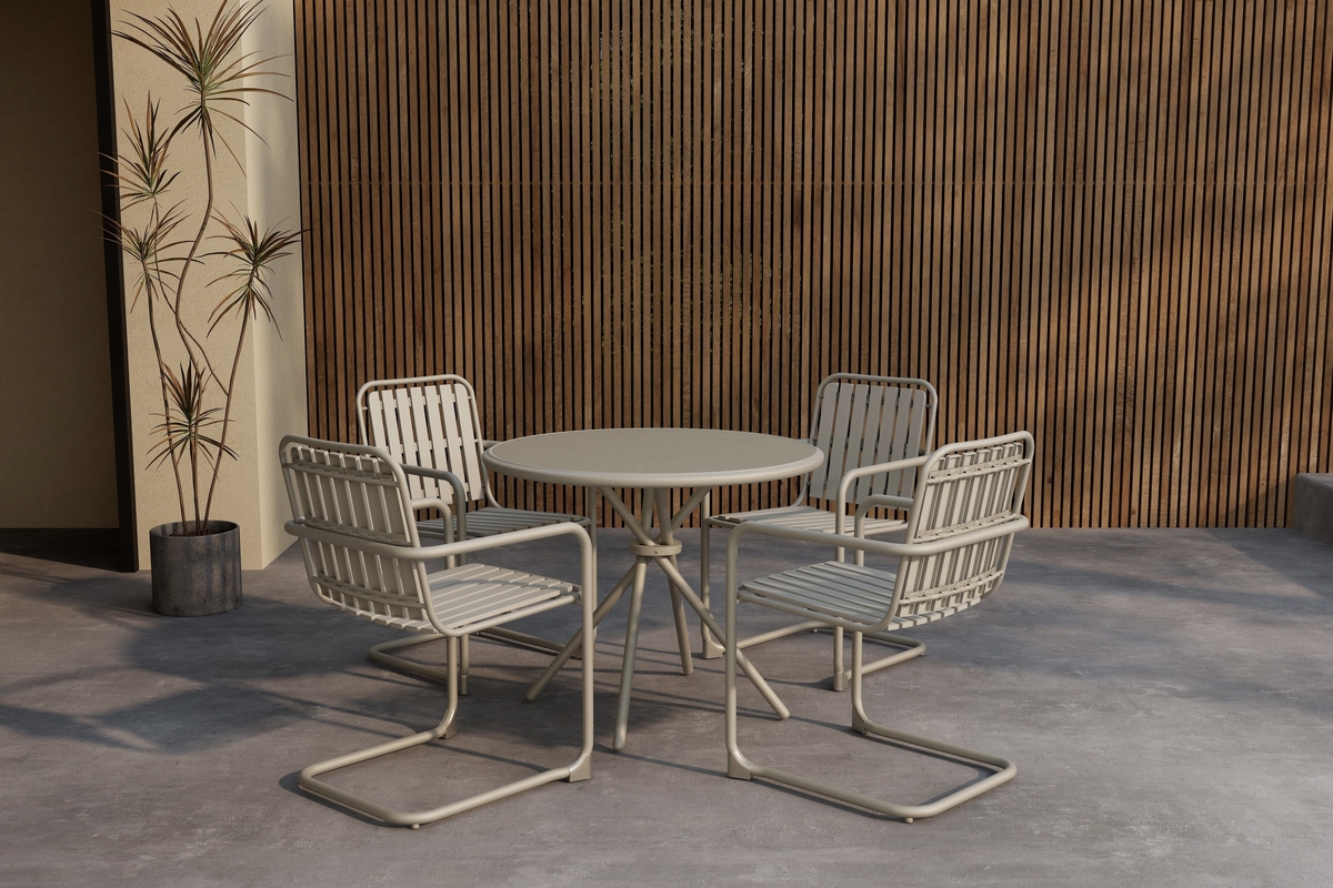 Set da pranzo 'Chios' – Beige