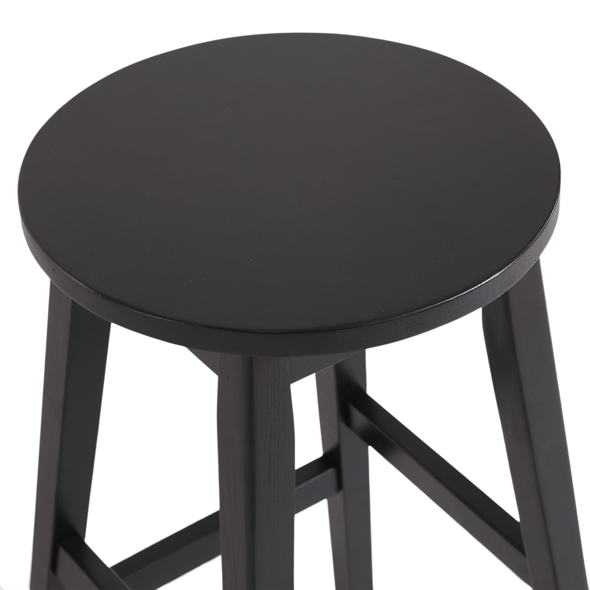 Sgabello da bar 'Ella' - Nero