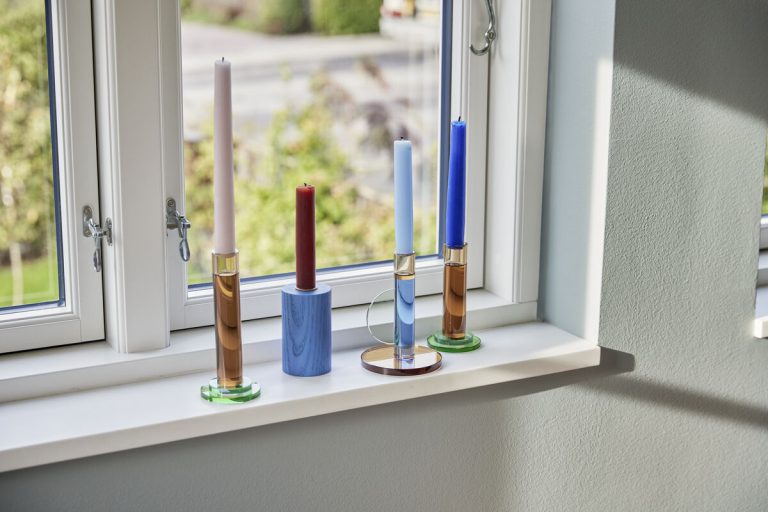 Candelabri 'Comet' - Marrone