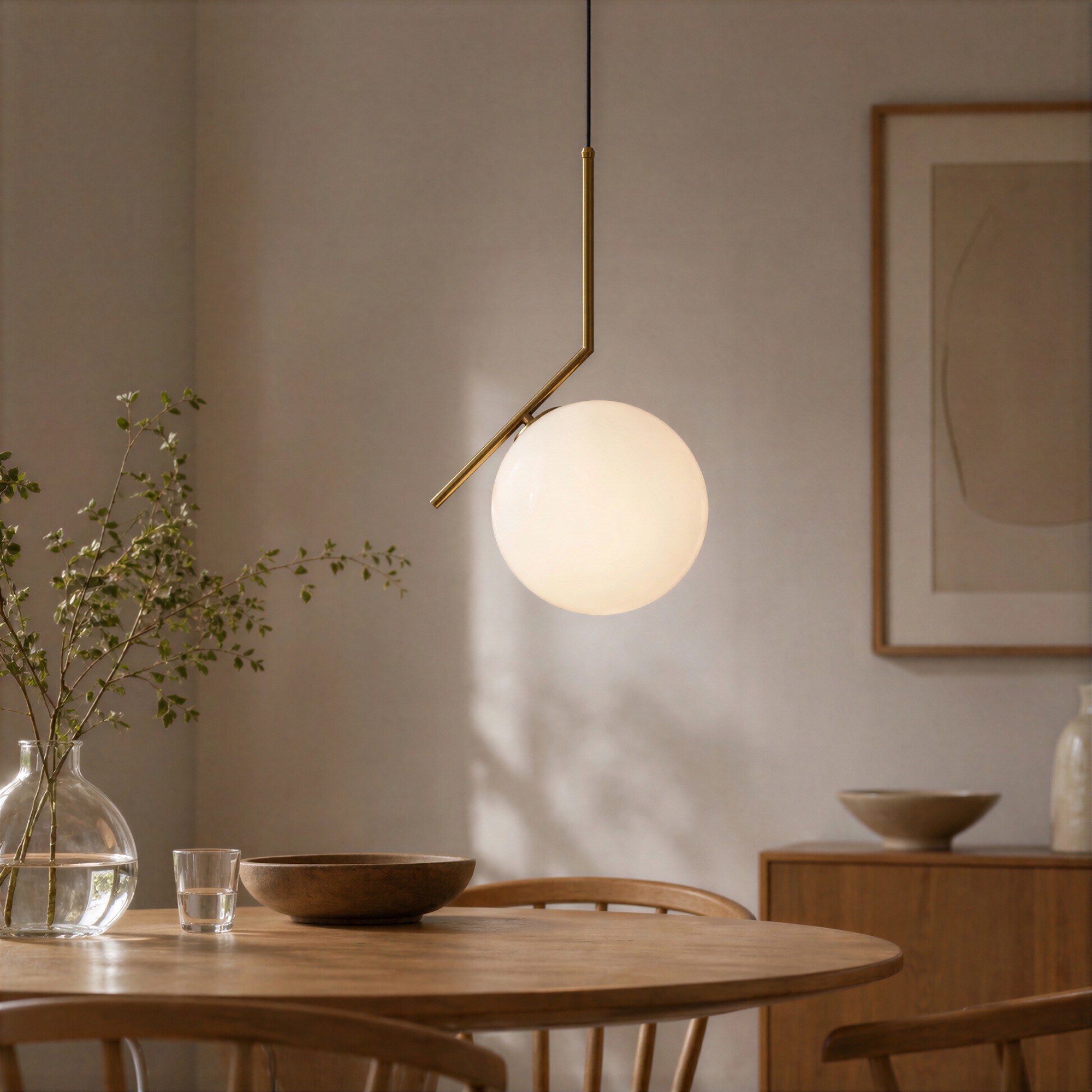 Lampada da soffitto 'Bellini' M - Ottone