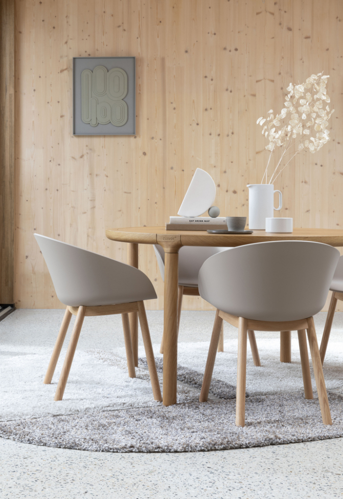 Poltrona 'Void' - Naturale/Beige